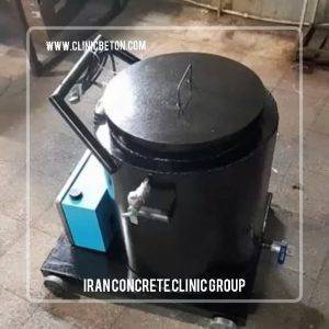 دیگ ذوب و حرارت ماستیک های قیری گرم اجرا