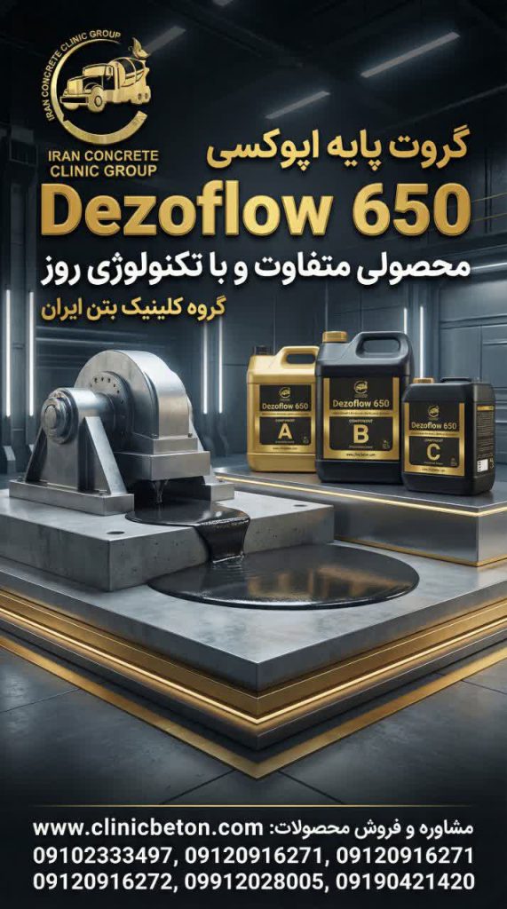 مراحل اجرای گروتریزی در ساختمان و صنایع