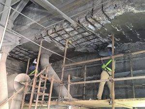 روش اجرای ترمیم بتن تخریب شده به علت خوردگی میلگردها